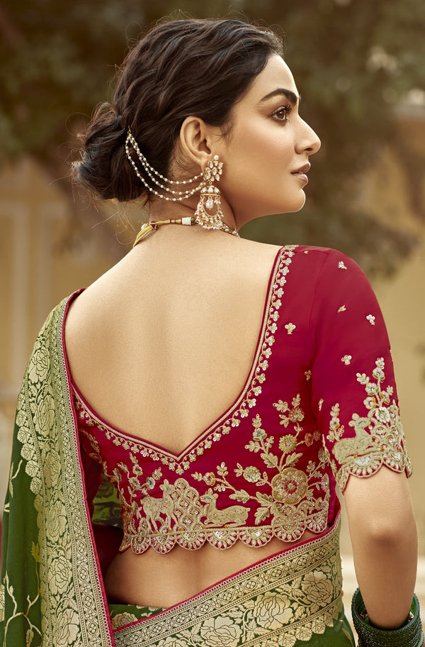 ceremonial indian wear sari