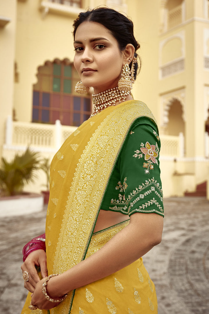 ceremonial partywear sari