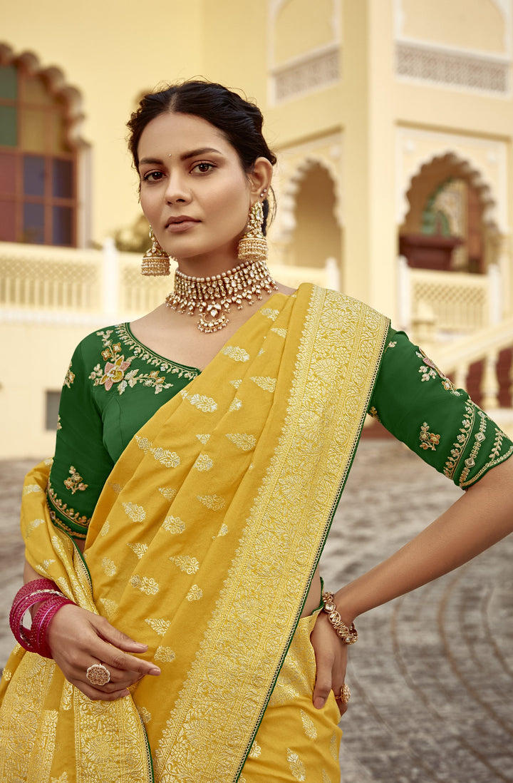 indian partywear sari video by kimora catalogue sunehri rang mahal
