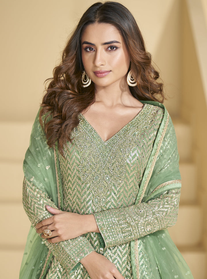 all occasions wear sharara suit